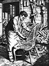 Windsor chair craftsman